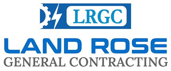 land rose general contracting logo